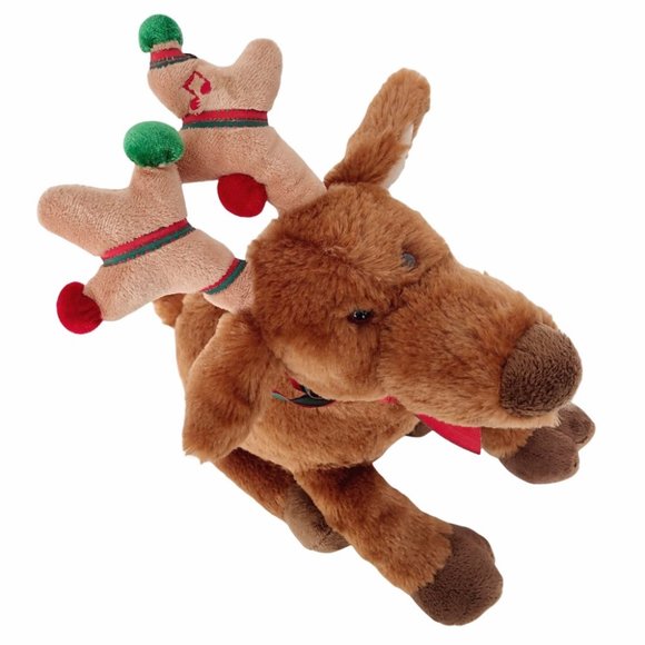 GUND Ridlay The Musical Light Up Reindeer Plush Toy Christmas Stuffed An… - Picture 9 of 9